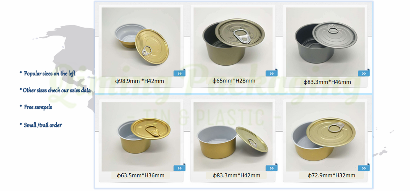 TIN FOOD CANS (1)