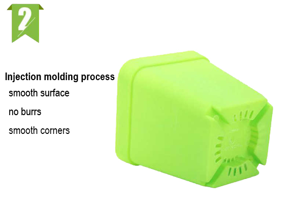features of square plastic flower buckets