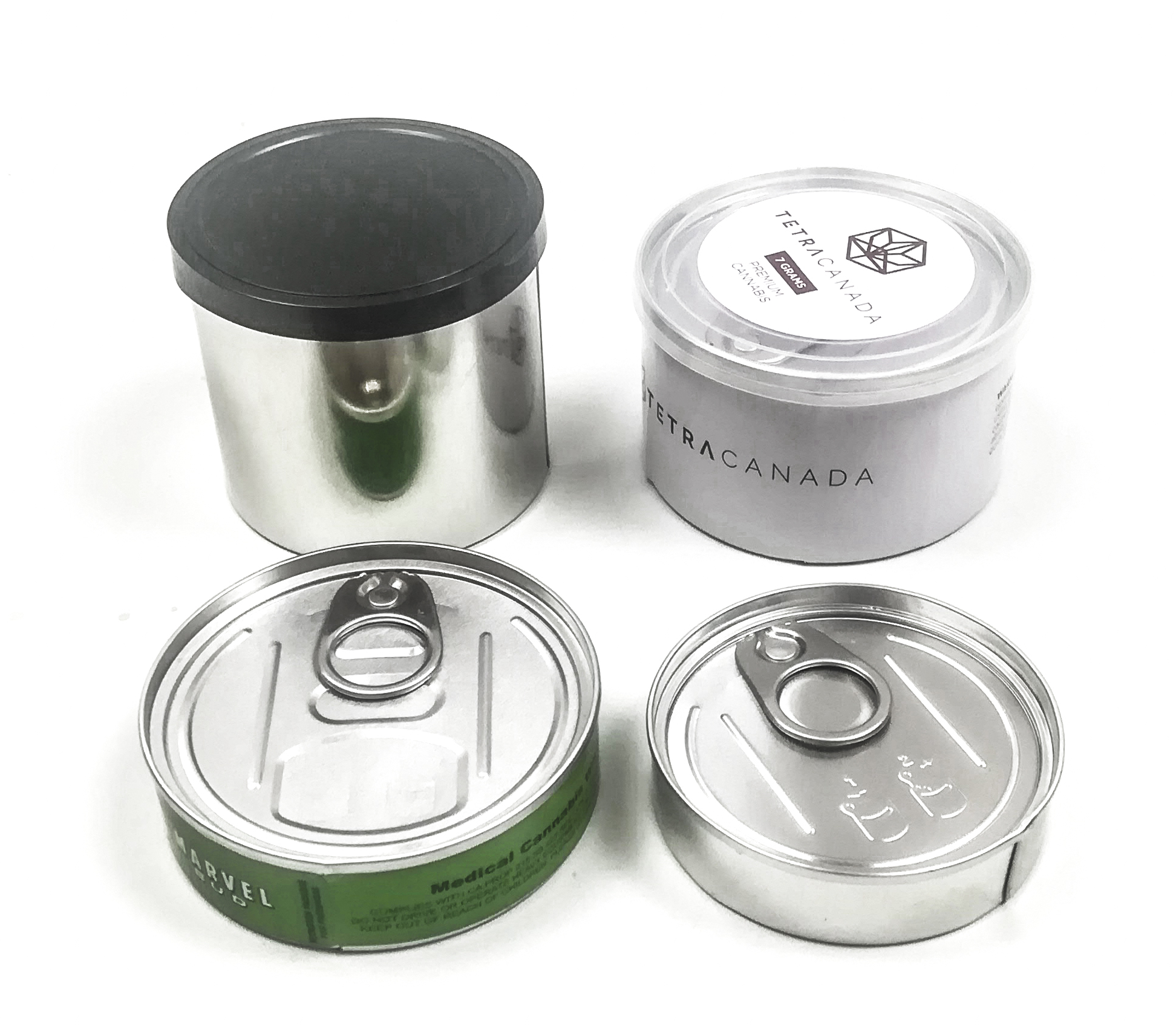 empty tuna cans for weed