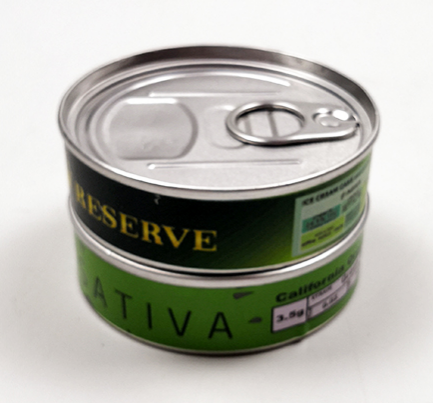 empty tuna cans for weed
