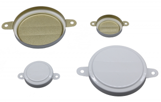 Plain White Drum Cap Seals Manufacturer
