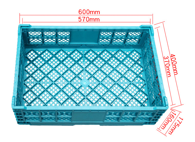 foldable plastic basket