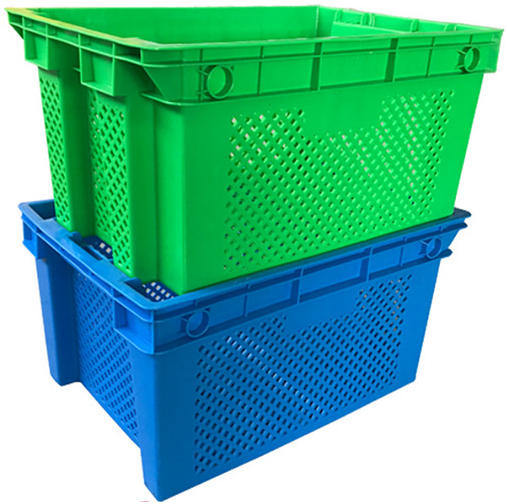 Plastic Turnover Crate For Vegetable
