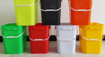 Plastic Bucket With Lids