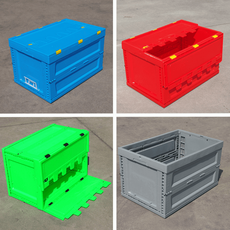 plastic turnover crate
