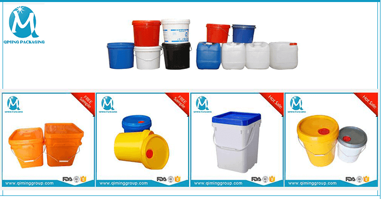 plastic buckets pails