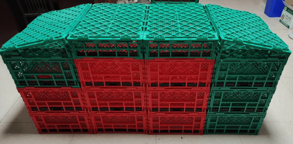 plastic crates