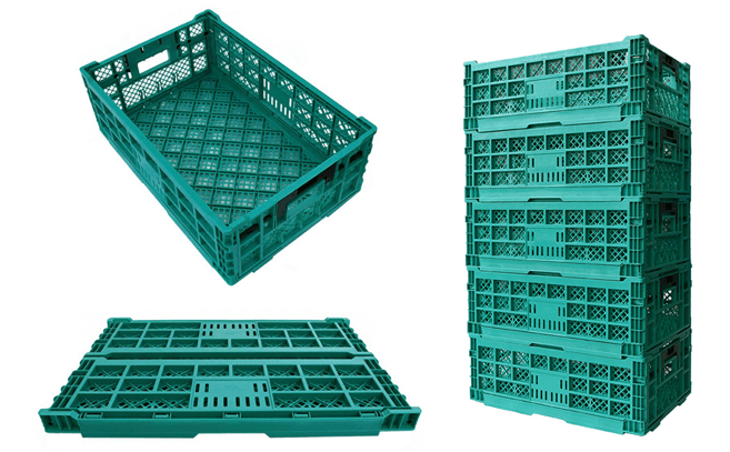 plastic crates