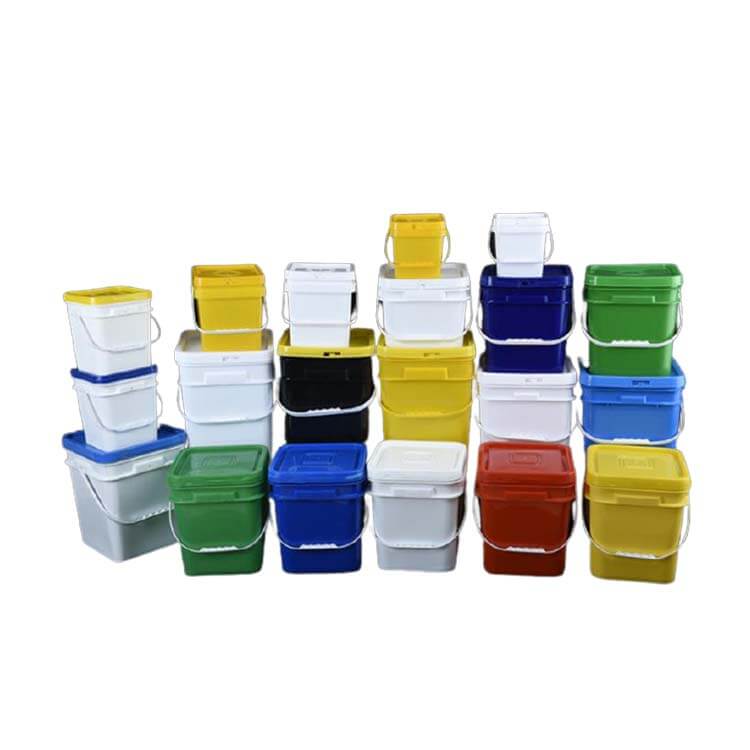 plastic square pails