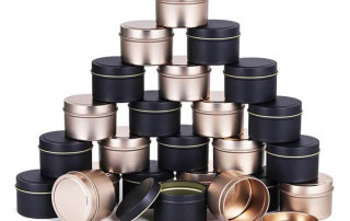 CANDLE TIN CANS