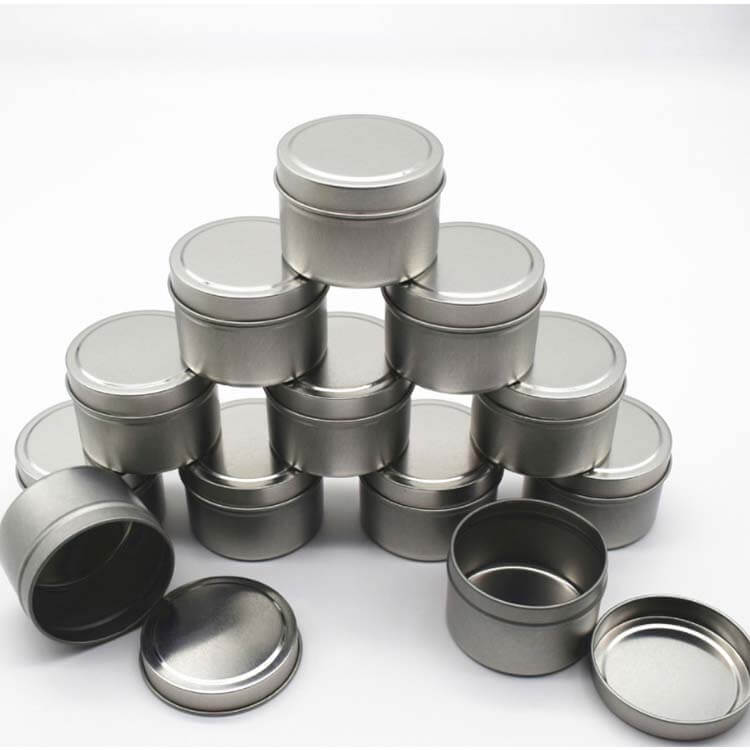 CANDLE TIN CANS