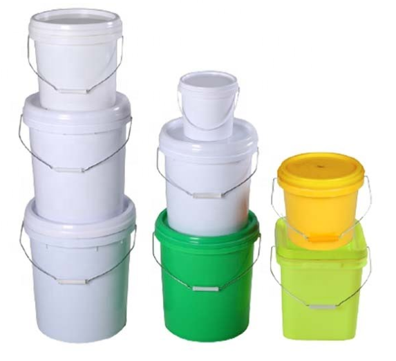 plastic buckets