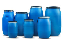 plastic drum