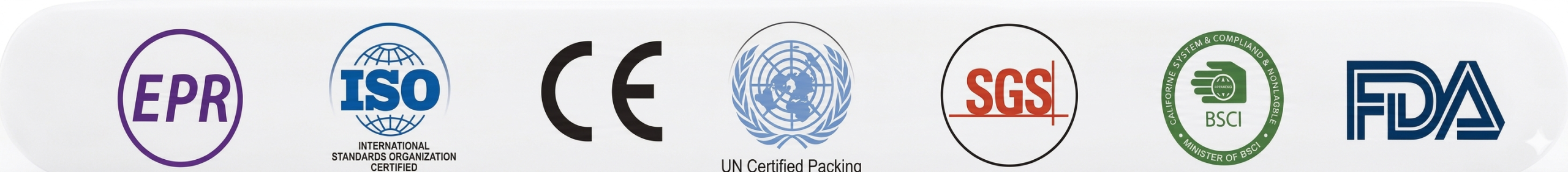 qimingpackaging certificates