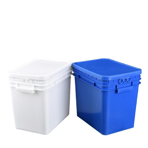 plastic rectangular bucket is used for packaging and storage